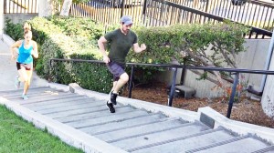 Boot Camp L.A.Stairs